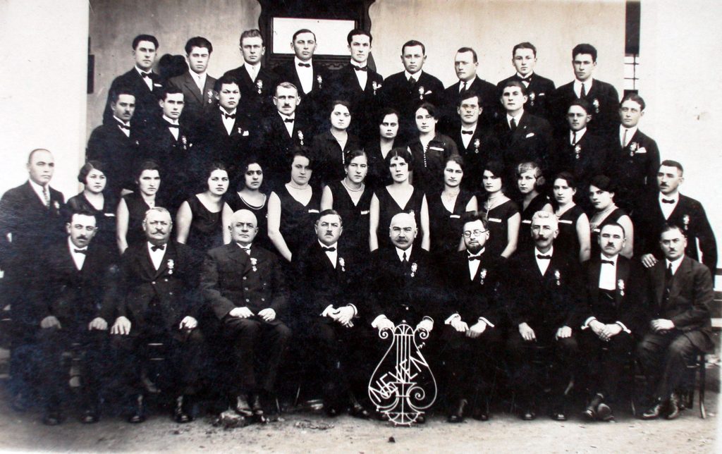 PESMA – Članovi hora radničkog pevačkog društva „Neven“ pre Drugog svetskog rata